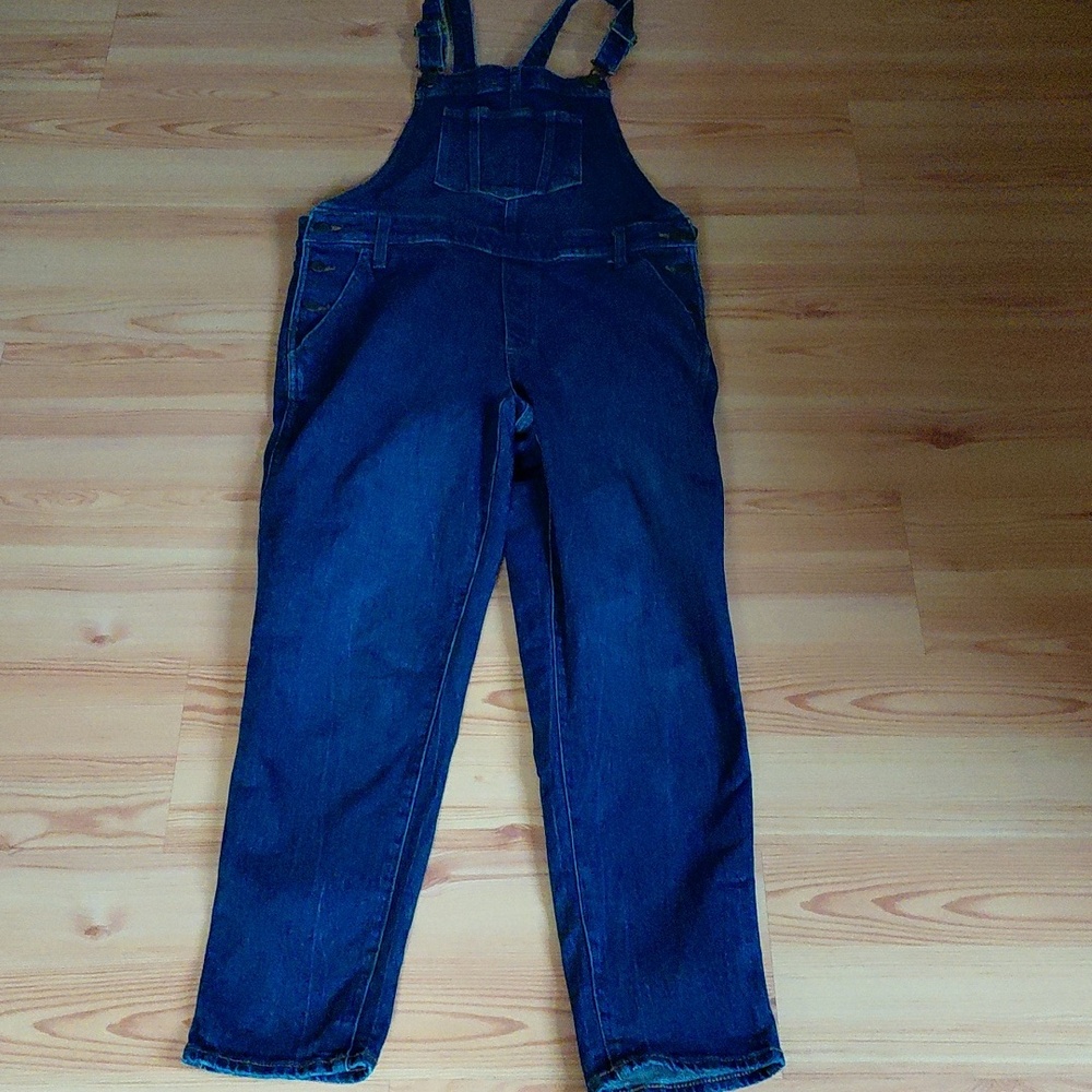 Old Navy Dark Blue Denim Overalls
